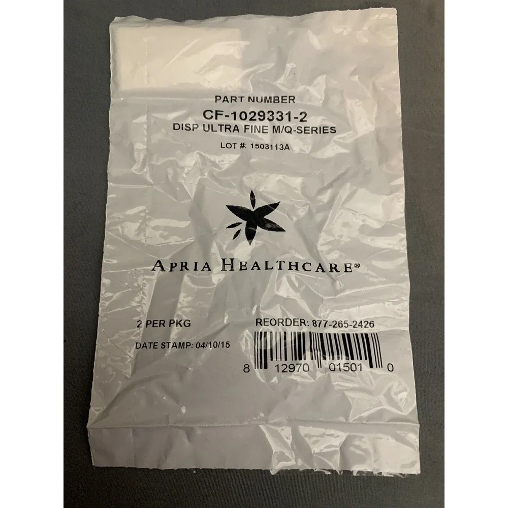 Apria Healthcare CF-1029331-2 DISP ULTRA FINE M/Q-Series lot of‎ 8